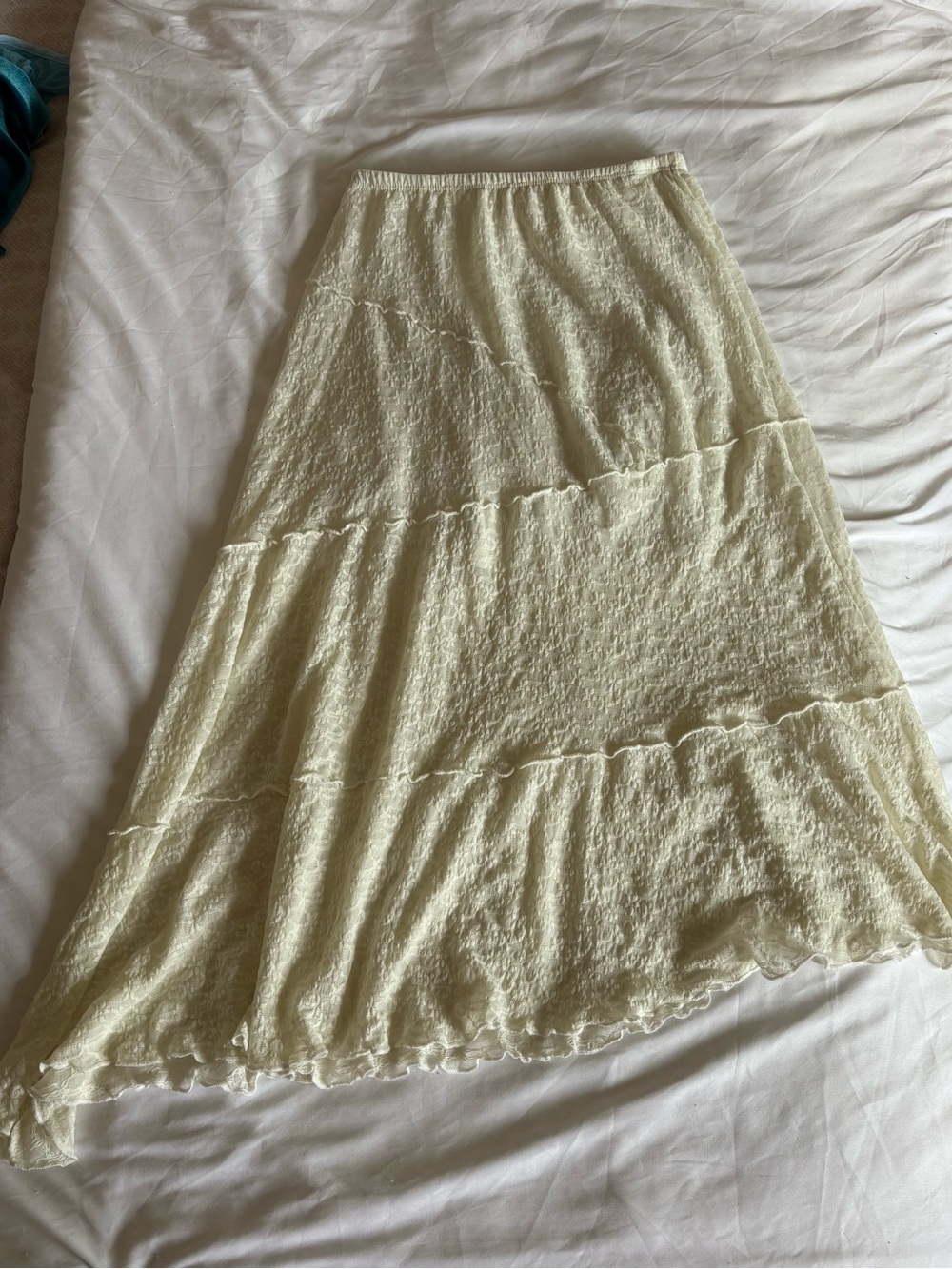 Boho asymmetrical skirt
